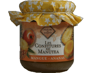 Mermelada Mango y Piña de Moorea Manutea
